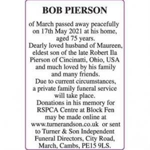 BOB PIERSON