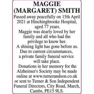 MAGGIE SMITH