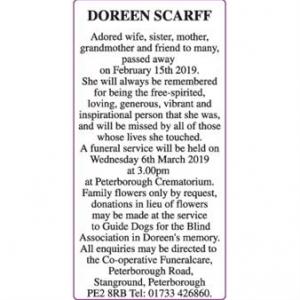 DOREEN SCARFF